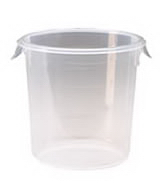 Rubbermaid 5720-24 Storage Container with Handles, Clear PP, 2